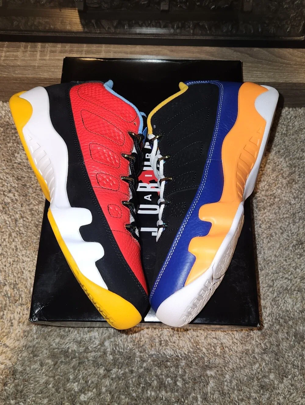 BRAND NEW AUTHENTIC RARE AIR JORDAN IX LOW WHAT THE KILROY SIZE 8